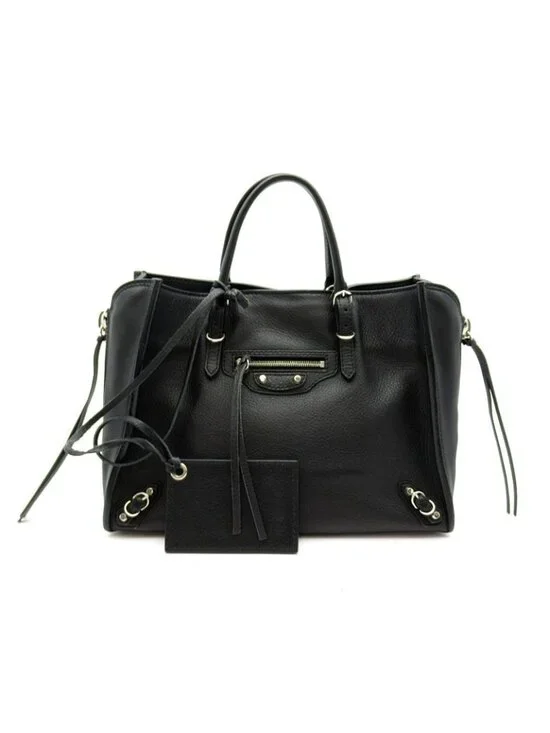 Balenciaga Paper A6 Calf Handbag Black - Picture 1 of 8